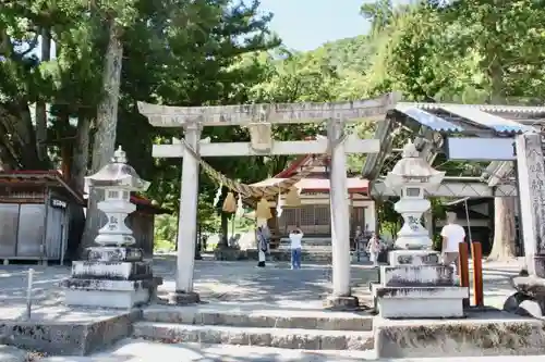 飯島八幡神社の鳥居