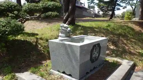 宇倍神社の手水