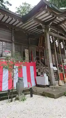 鷲子山上神社の本殿・本堂