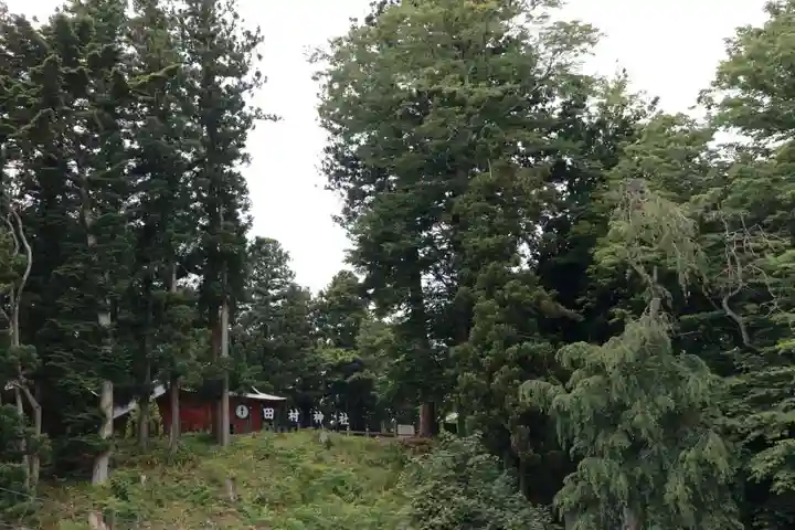 田村神社の景色
