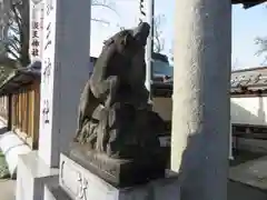 護王神社の狛犬