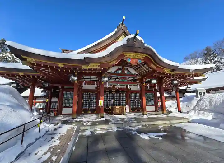 北海道護國神社の本殿・本堂