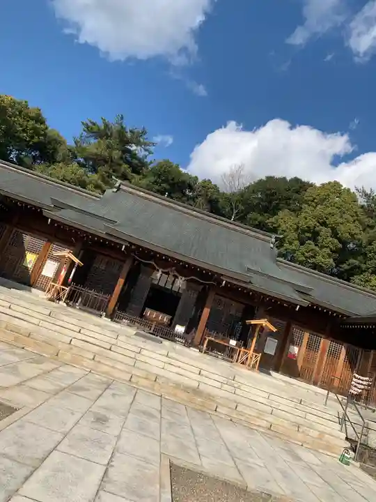 山口縣護國神社の本殿・本堂
