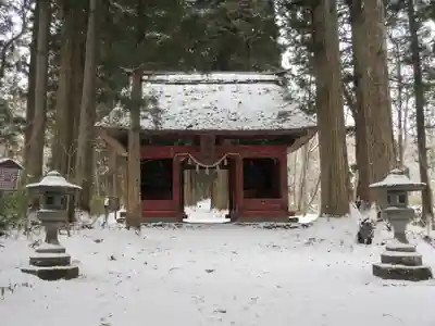 戸隠神社奥社の山門・神門
