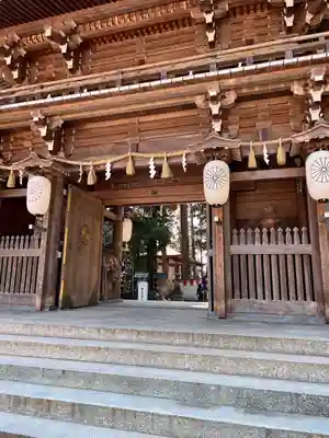 伊佐須美神社の山門・神門
