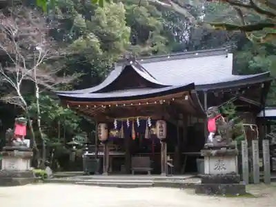 等彌神社の本殿・本堂