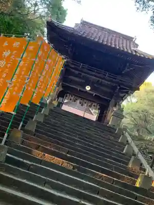 吉部田八幡宮の山門・神門