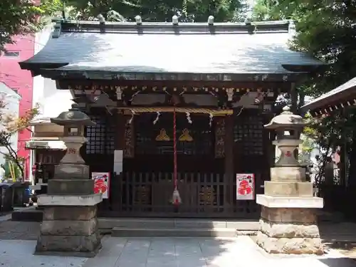 上目黒氷川神社の本殿・本堂