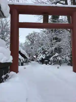 永山神社の鳥居