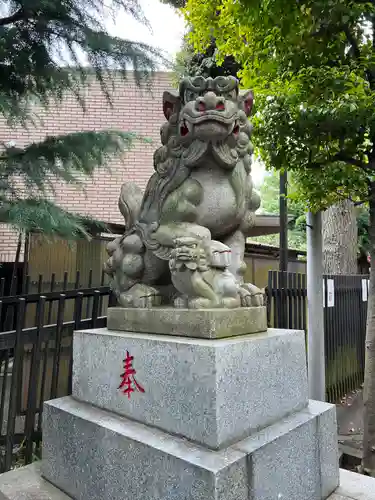 瀬田玉川神社の狛犬