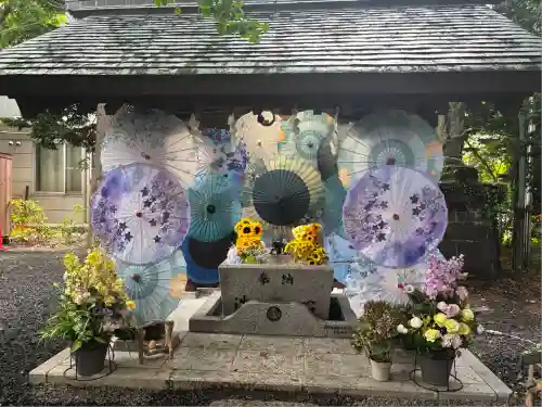 札幌諏訪神社の手水舎