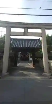 伊勢神社の鳥居