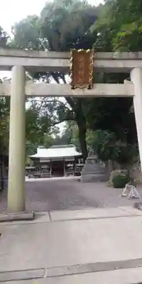 諸羽神社の鳥居
