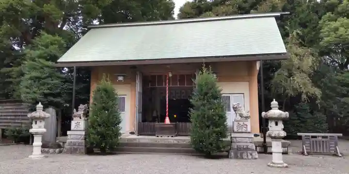 菅谷神社の本殿・本堂