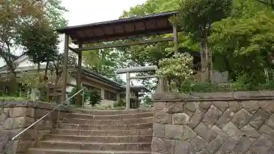 赤木神社の山門・神門