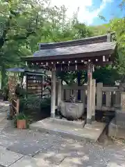 牛天神北野神社の手水