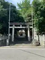 六所神社の鳥居