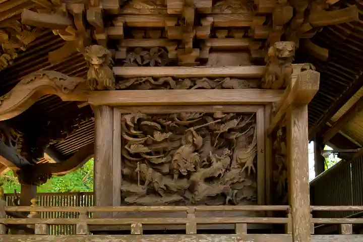 葦不合神社の芸術