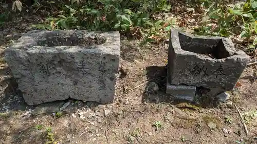 美馬牛神社の手水舎