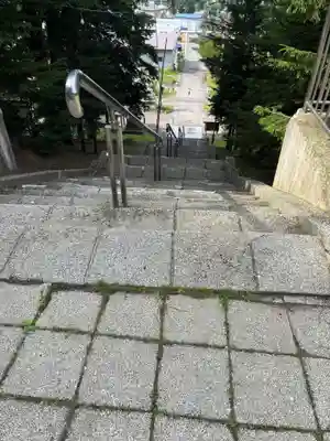 陸別神社の景色