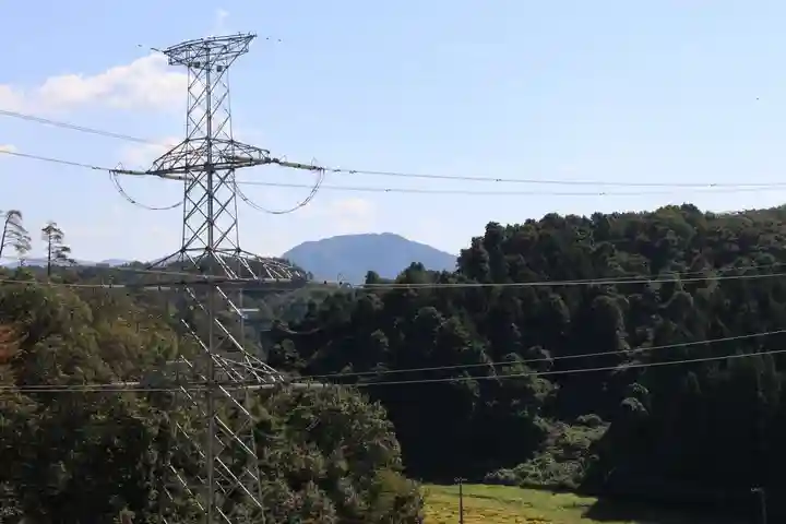 大六天麻王神社の景色