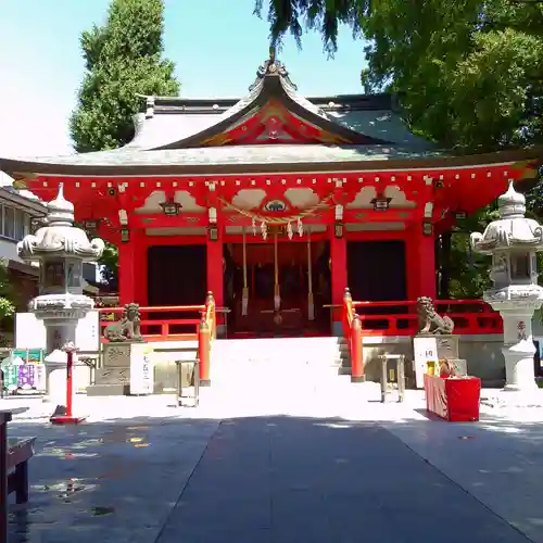 越谷香取神社の本殿・本堂