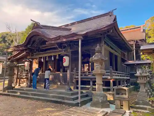 平濱八幡宮の本殿