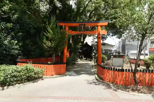 末廣稲荷神社の鳥居