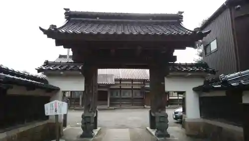 浄安寺の山門・神門
