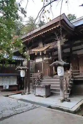 神峯山寺の本殿・本堂