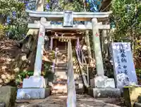 坊辺田水神宮の鳥居