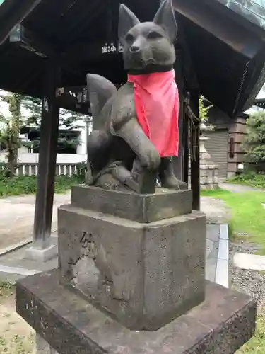 千束稲荷神社の狛犬