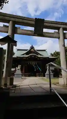 赤羽八幡神社の鳥居