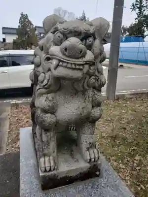 剱神社の狛犬