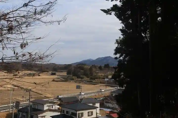 田村神社の景色