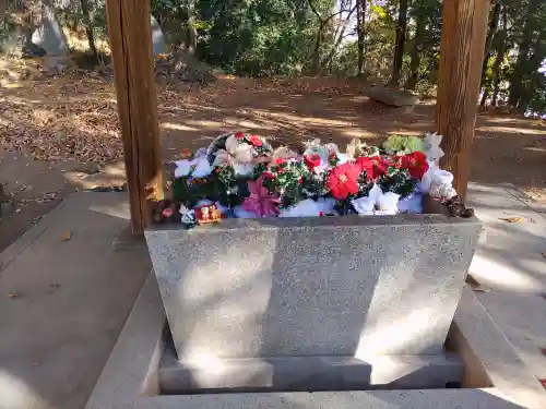 高山神社の手水