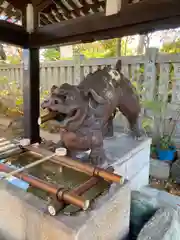 阿部野神社の手水