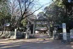 中村八幡宮の鳥居