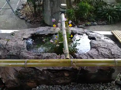 阿智神社の手水