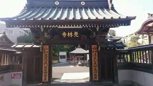 覚林寺の山門