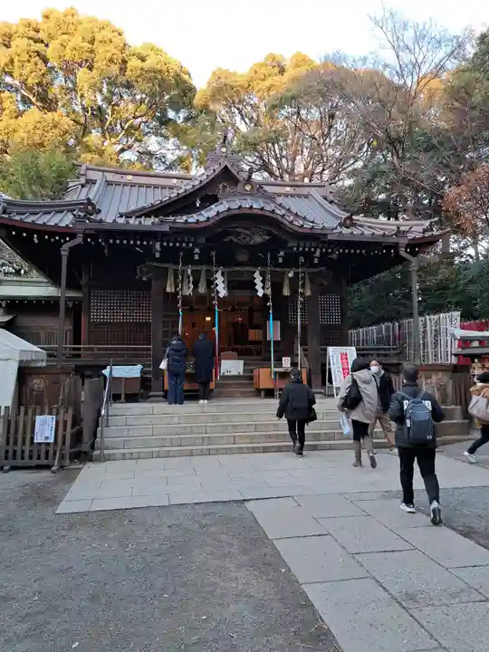 代々木八幡宮の本殿・本堂