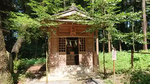 間々田八幡宮の末社