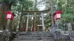 北口本宮冨士浅間神社の鳥居