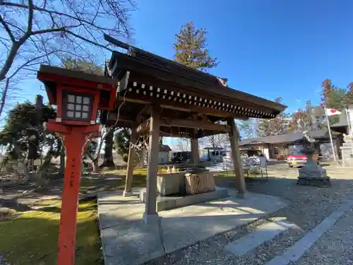 花巻神社の手水