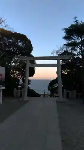 大洗磯前神社の鳥居