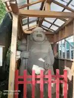 品川貴船神社の像