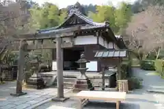 常寂光寺の鳥居