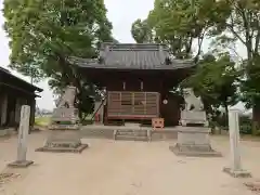 神明社の本殿