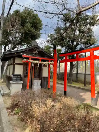 お玉大神(生田川の西岸)の鳥居