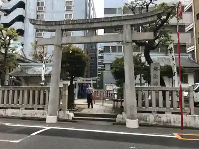 椙森神社の鳥居